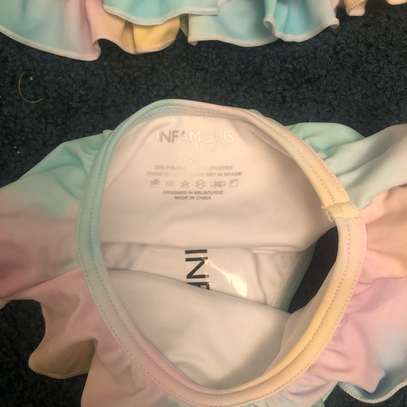 NWT, Infamous Swim Poppy mini bathing suit - size 0, 6-12m - Picture 3 of 5